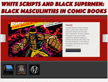 Tablet Screenshot of blacksuperherodoc.com